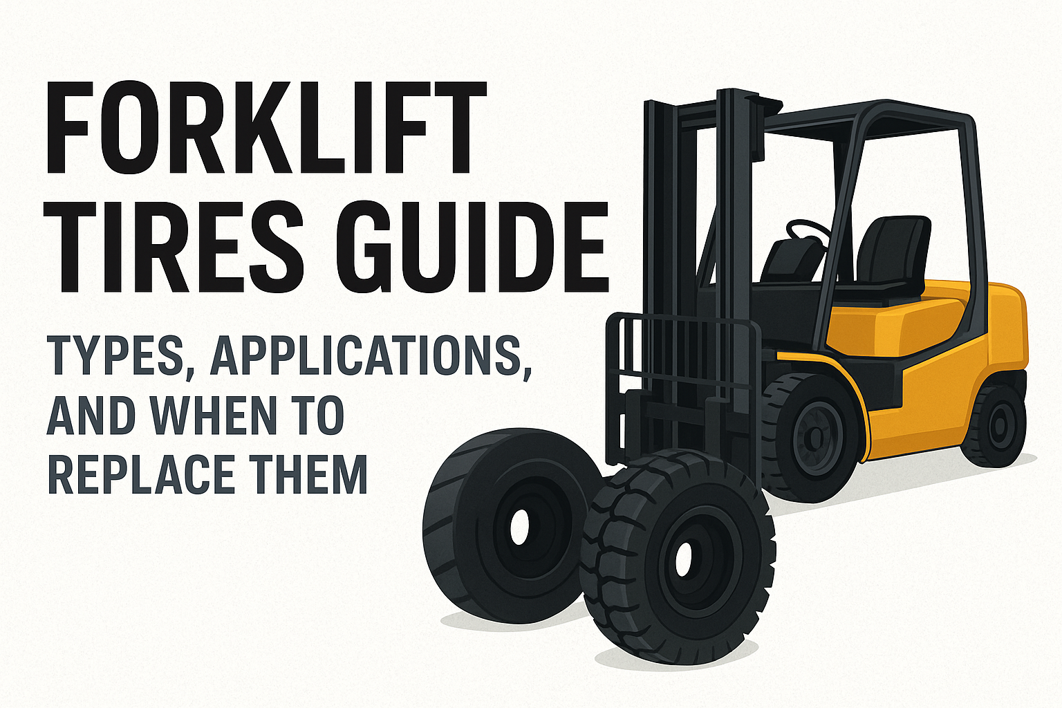 Forklift Tires Guide | Types, Applications & When to Replace | Thompson & Johnson